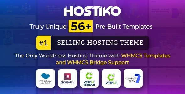 Hostiko – WHMCS Hosting Theme