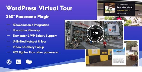 WordPress Virtual Tour 1.2.1 – 360 Panorama Plugin
