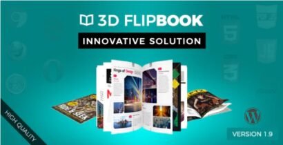 3D FlipBook 1.15.2 – PDF WordPress Plugin