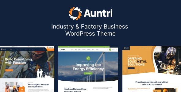 Auntri 1.0.8 – Industry Factory Theme
