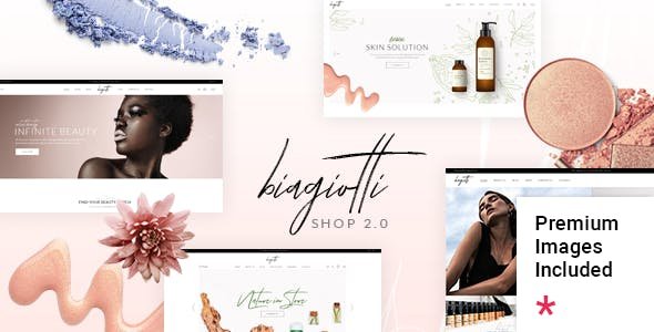 Biagiotti 2.9.1 – Beauty Cosmetics Theme