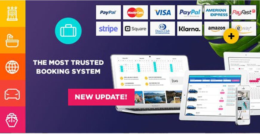 Book Your Travel 8.19.2 – Online Booking Theme