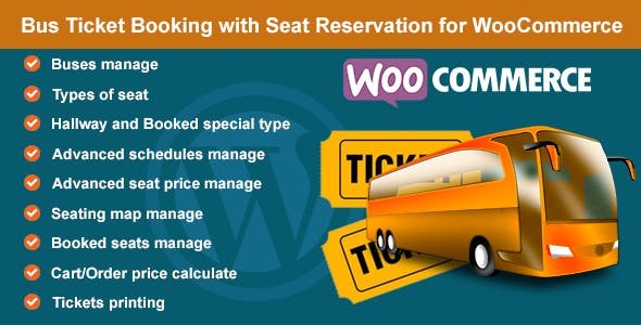 Bus Ticket Booking 1.6 –  Ticket Booking Plugin