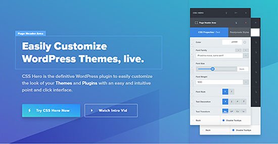 CSSHero 5.0.6 – Visual CSS Live Editor Plugin