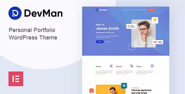 Devman 1.0 – Personal Portfolio Theme