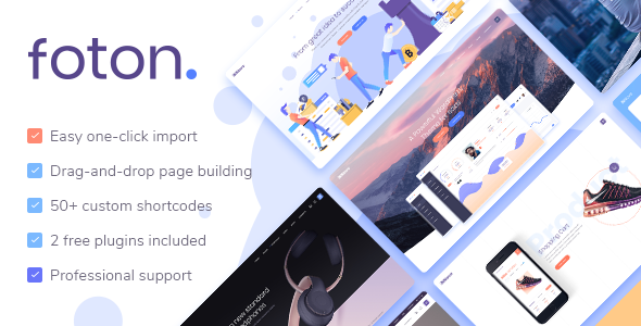Foton 2.5.2 – Software App Landing Page Theme