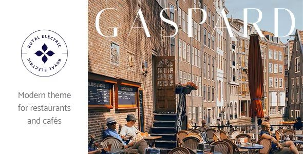 Gaspard 1.3 – Restaurant Coffee Shop Theme