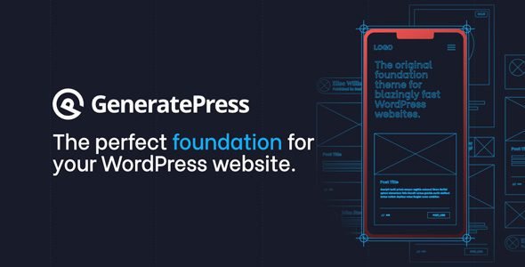 GeneratePress Premium 2.5.4 – Lightweight theme
