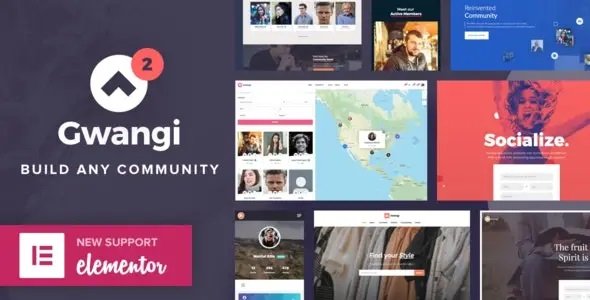 Gwangi 2.4.3 – Membership Community Theme