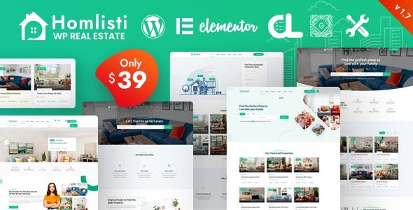 Homlisti 1.9.4 – Real Estate WordPress Theme