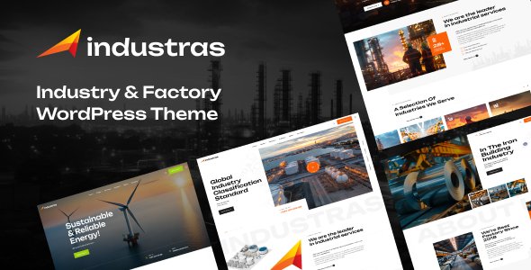 Industras 1.0.11  – Industry Factory Theme