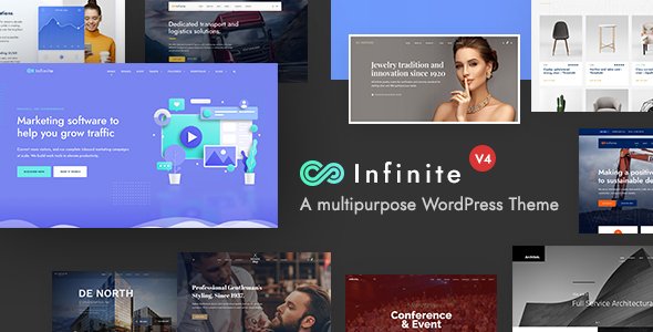 Infinite 4.0.5 – MultiPurpose WordPress Theme