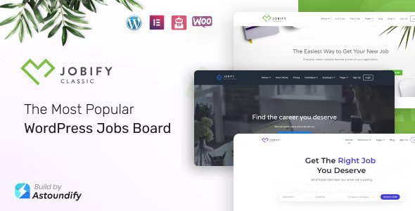 Jobify 4.1.8 – WordPress Job Board Theme