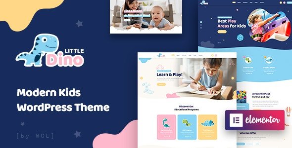 LittleDino 1.2.9 – Modern Kids WordPress Theme