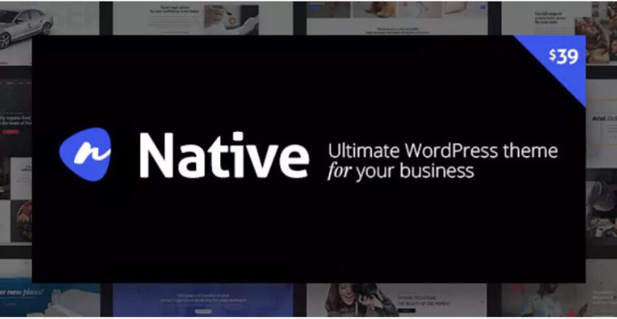 Native 1.6.8 – Stylish MultiPurpose Theme