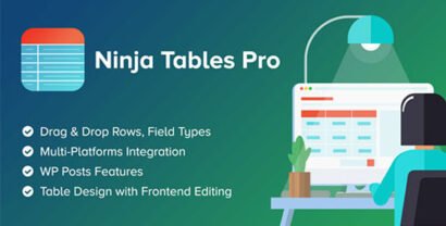 Ninja Tables Pro 5.2.1 – The Fastest Table Plugin