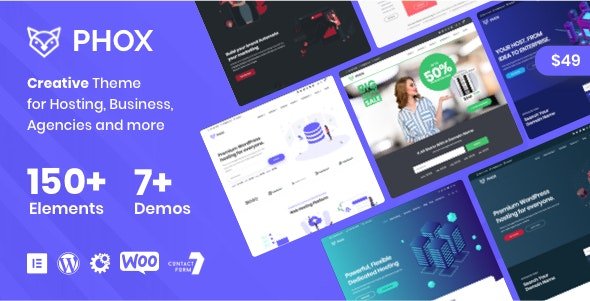 Phox 2.4.9.3 – Hosting WHMCS WordPress Theme
