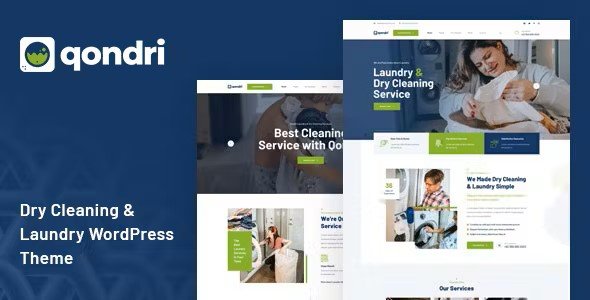 Qondri 1.2.4 – Dry Cleaning Laundry Services Theme
