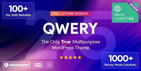 Qwery 3.2 – MultiPurpose Business Theme