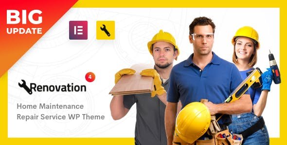 Renovation 4.3.8 – Repair Home Theme