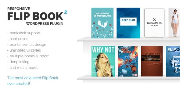 Responsive FlipBook 2.5.0 – PDF WordPress Plugin