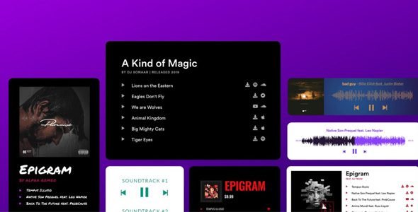 Sonaar MP3 Music Player PRO 5.3 – Audio Player