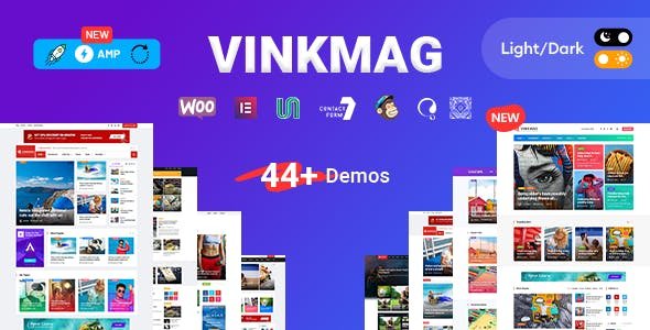 Vinkmag 5.1 – AMP Newspaper Magazine Theme