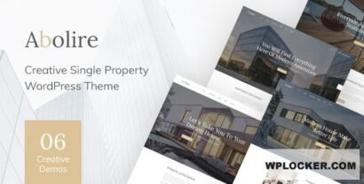 Abolire 1.0.19 – Single Property WordPress Theme