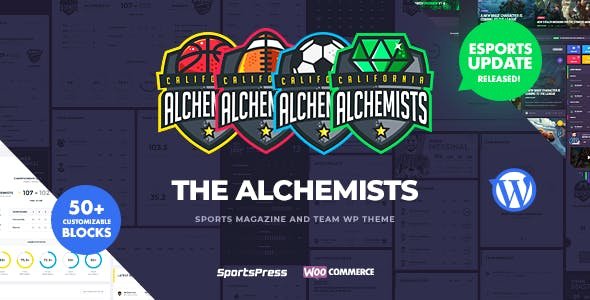 Alchemists 4.5.9 – eSports Gaming Theme