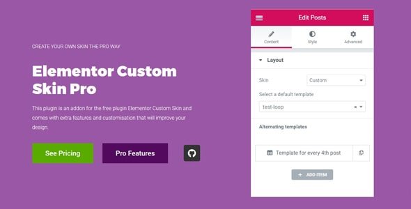 Elementor Custom Skin Pro 3.2.4 – Addon Elementor
