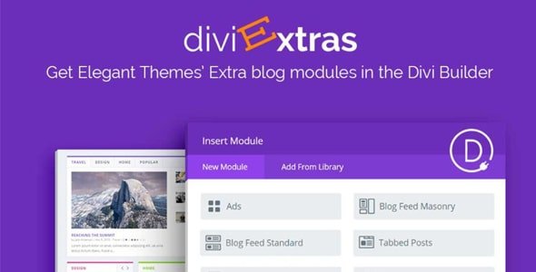 Divi Extras 1.1.13 – Blog Modules Plugin for Divi