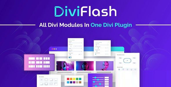 DiviFlash 1.2.1 – All in One Divi Modules