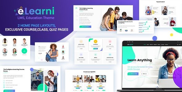 eLearni 2.7 – Online Learning Education LMS Theme