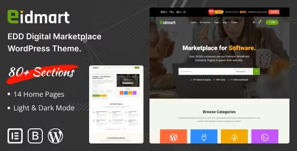 Eidmart 2.8 – Digital Marketplace Theme