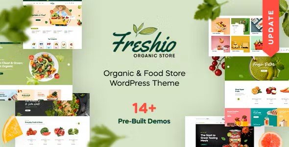 Freshio 2.3.8 – Organic Food Store Theme