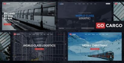GoCargo 1.9.24 – Logistics Transportation Theme