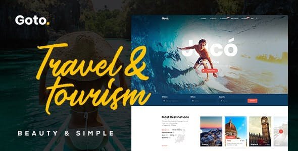 Goto 2.6 – Tour Travel WordPress Theme