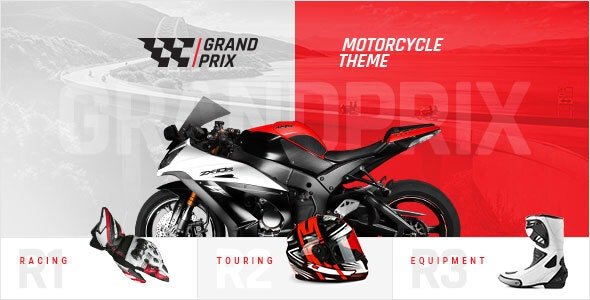 GrandPrix 1.6.2 – Motorcycle WordPress Theme