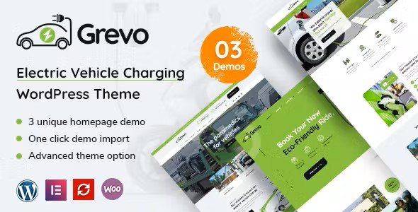 Grevo 2.3 – Electric Vehicle Charging Theme