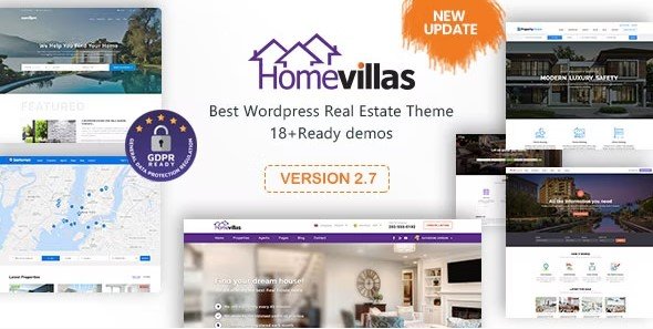 Home Villas 2.7 – Real Estate WordPress Theme