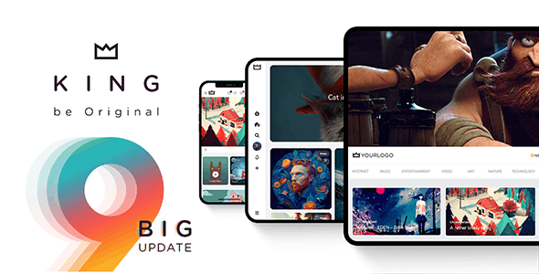 King 9.1.2 – Viral Magazine Theme