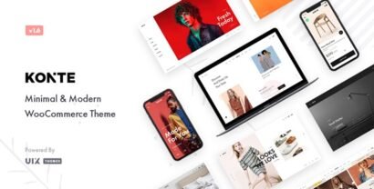 Konte 2.3.5 – Minimal Modern Woo Theme