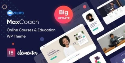 MaxCoach 2.8.9 – Courses Education Theme