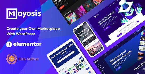 Mayosis 5.2 – Digital Marketplace Theme