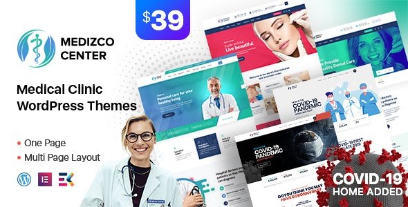 Medizco 3.6.0 – Medical Health Dental Clinic Theme