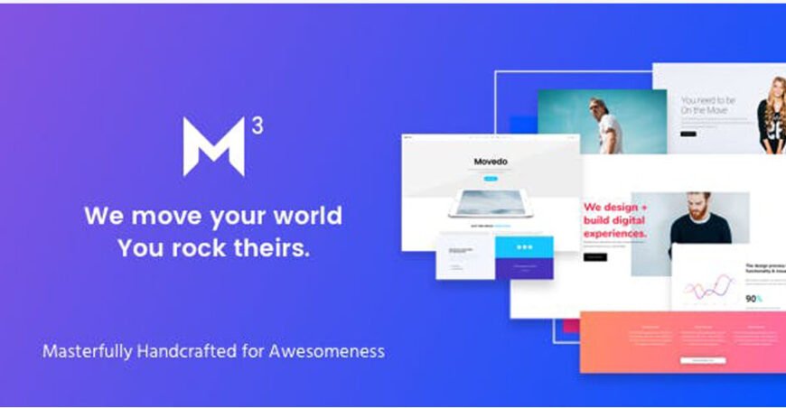 Movedo 3.6.3 – MultiPurpose WordPress Theme