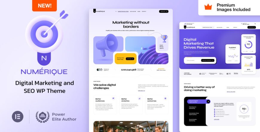 Numérique 11.0 – SEO Digital Marketing Theme