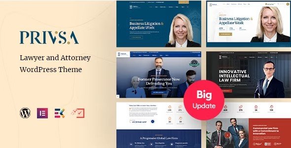Privsa 2.2.2 – Attorney Lawyer WordPress Theme