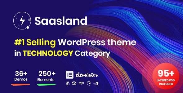 Saasland 3.7.0 – Multi Purpose Startup Theme