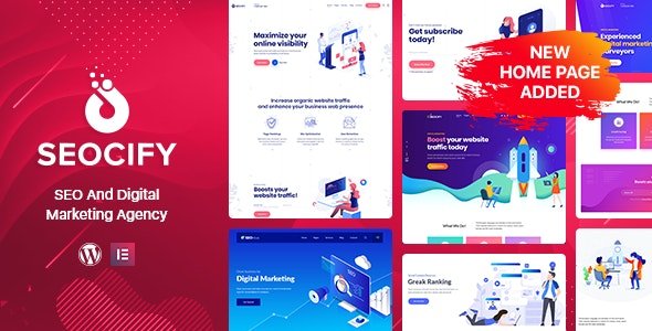 SEOcify 3.6 – SEO Digital Marketing Agency Theme
